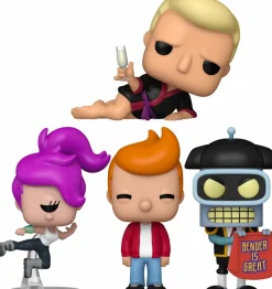 Pop! Bundles>Futurama - The Butterjunk Effect Pop! Vinyl Bundle (Set of 4)