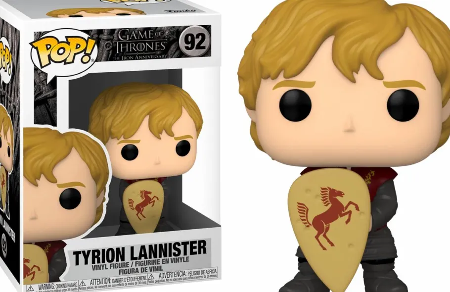 Standard Pop!>Game of Thrones - Tyrion Lannister with Shield 10th Anniversary Pop! Vinyl Figure