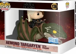 Pop! Rides & Town>House of the Dragon Game of Thrones: - Aemond Targaryen with Vhagar Pop! Rides Vinyl Figure