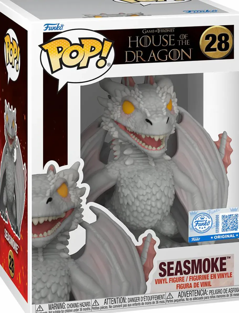 Collector & Mystery Boxes>Game of Thrones: House of the Dragon - Seasmoke (Includes Seasmoke & 3 Exclusive Pop! Vinyl Figures)