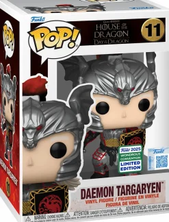 Funko Convention Exclusives>House of the Dragon Game of Thrones: - Daemon Targaryen (Day of the Dragon) Pop! Vinyl Figure (2025 Wondrous Convention Exclusive) (Popcultcha Exclusive)