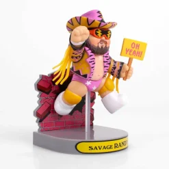 Designer Vinyl>Garbage Pail Kids x WWE - Savage Randy 4” Vinyl Figure
