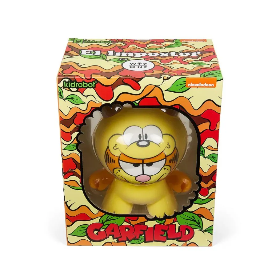 Designer Vinyl>Garfield - El Impostor by WuzOne Dunny 8" Vinyl Figure