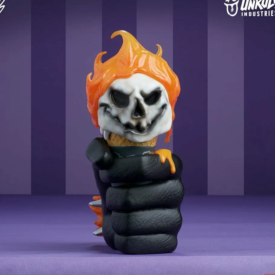 Designer Vinyl>Ghost Rider - : One Scoops 7” Vinyl Figure by Erik Scoggan