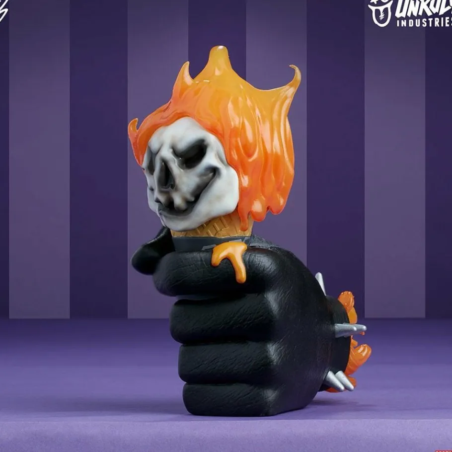 Designer Vinyl>Ghost Rider - : One Scoops 7” Vinyl Figure by Erik Scoggan