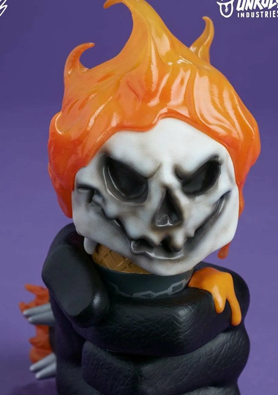 Designer Vinyl>Ghost Rider - : One Scoops 7” Vinyl Figure by Erik Scoggan