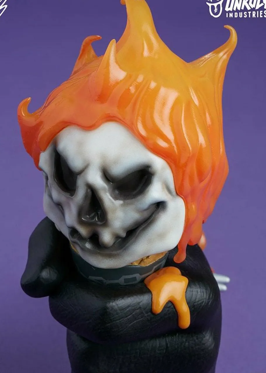 Designer Vinyl>Ghost Rider - : One Scoops 7” Vinyl Figure by Erik Scoggan