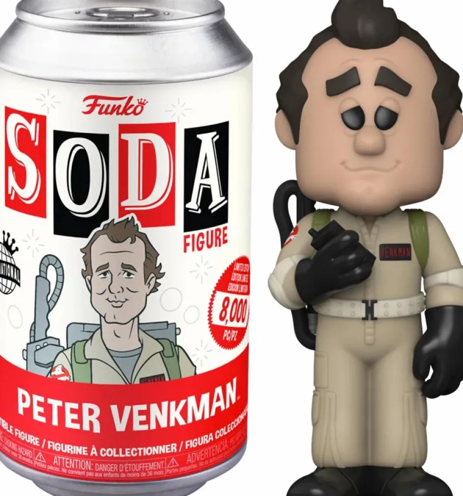 Designer Vinyl>Ghostbusters - Peter Venkman Vinyl SODA Figure in Collector Can (International Edition)
