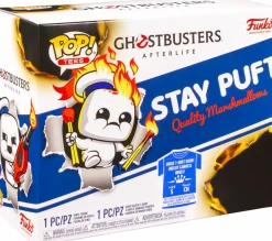 Pop! & Tee Sets>Ghostbusters : Afterlife - Mini Puft on Fire Glow in the Dark Pop! Vinyl Figure & T-Shirt Box Set