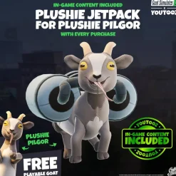 Designer Plush>Popcultcha Goat Simulator - Goat 9" Plush