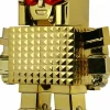 Designer Vinyl>Golden Warrior Gold Lightan (1981) - Gold Lightan Art Sofubi 5.5" Vinyl Figure