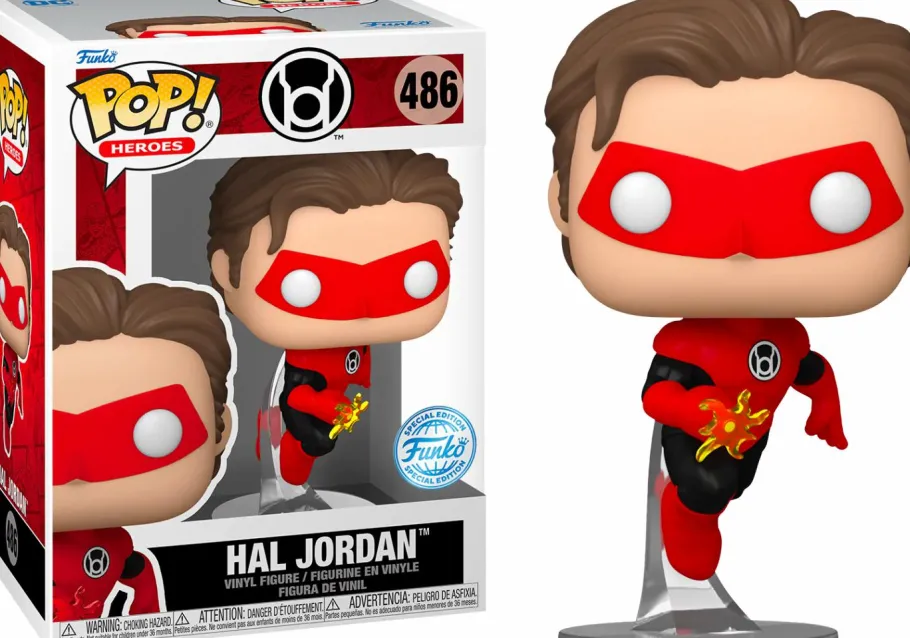 Standard Pop!>Green Lantern - Hal Jordan (Red Lantern) Pop! Vinyl Figure