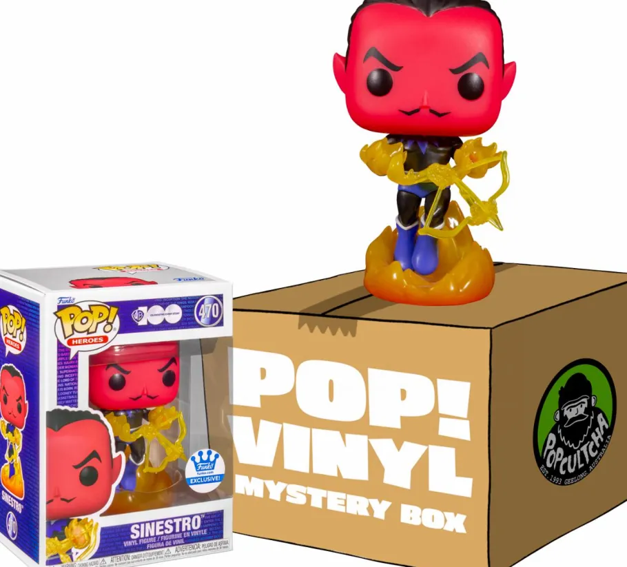 Standard Pop!>Green Lantern - Sinestro Mystery Box (Includes Sinestro & 3 Mystery Exclusive Pop! Vinyl Figures)