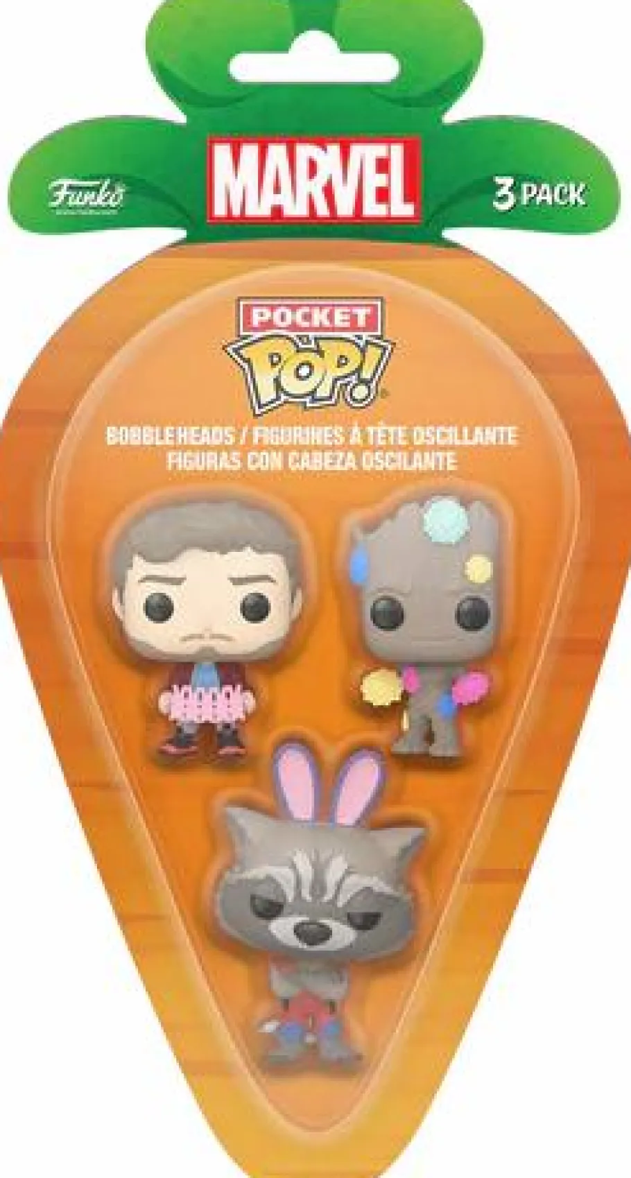 Designer Vinyl>Guardians of the Galaxy - Star-Lord, Groot, Rocket Easter Pocket Pop! 3-Pack