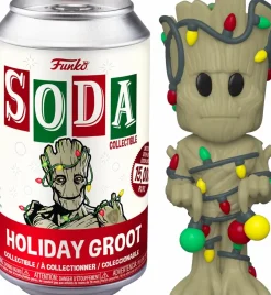 Designer Vinyl>Guardians of the Galaxy - Holiday Groot SODA Vinyl Figure in Collector Can (International Edition)