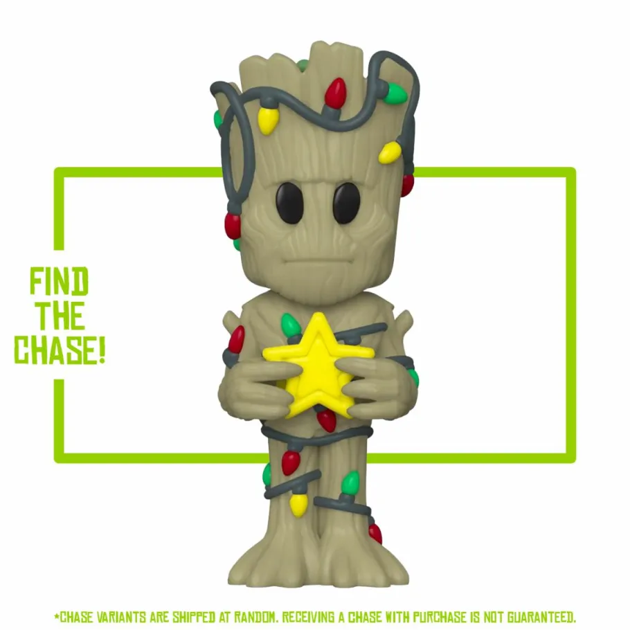 Designer Vinyl>Guardians of the Galaxy - Holiday Groot SODA Vinyl Figure in Collector Can (International Edition)