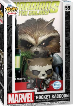 Pop! Covers>Guardians of the Galaxy - Rocket Raccoon #3 Pop! Comic Covers Vinyl Figure