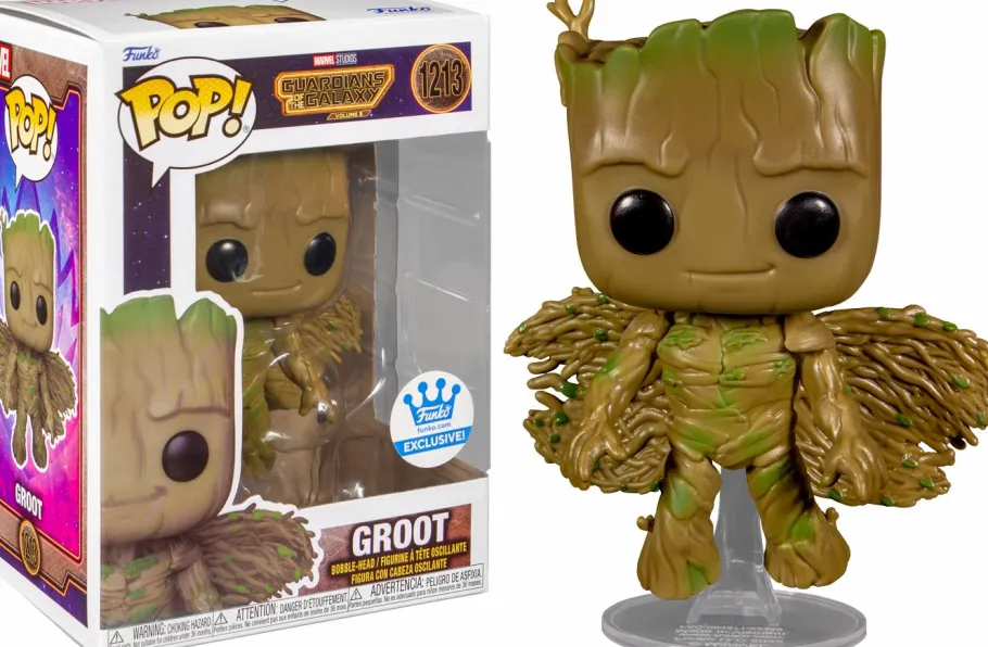 Collector & Mystery Boxes>Guardians of the Galaxy Vol. 3 - Groot with Wings Mystery Box (Includes Groot & 3 Mystery Exclusive Pop! Vinyl Figures)