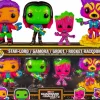 Pop! Bundles>Guardians of the Galaxy : Vol 2 - Star-Lord, Gamora, Groot & Rocket Raccoon Blacklight Pop! Vinyl Figure 4-Pack
