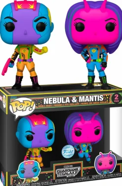 Standard Pop!>Guardians of the Galaxy Vol. 3 - Nebula & Mantis Blacklight Pop! Vinyl Figure 2-Pack