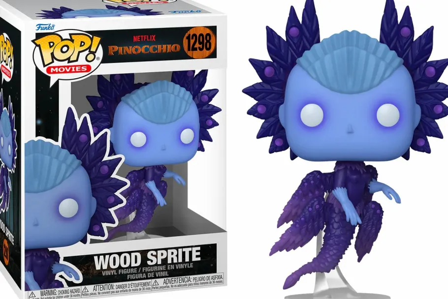 Standard Pop!>Guillermo del Toro 's Pinocchio (2022) - Wood Sprite Pop! Vinyl Figure