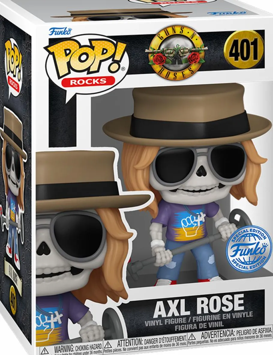 Standard Pop!>Guns N' Roses - Skeleton Axl Rose Pop! Vinyl Figure (Popcultcha Exclusive)
