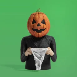 Designer Vinyl>Halloween III: Season of the Witch (1982) - Jack-o-Lantern Spinature 4” Vinyl Figure