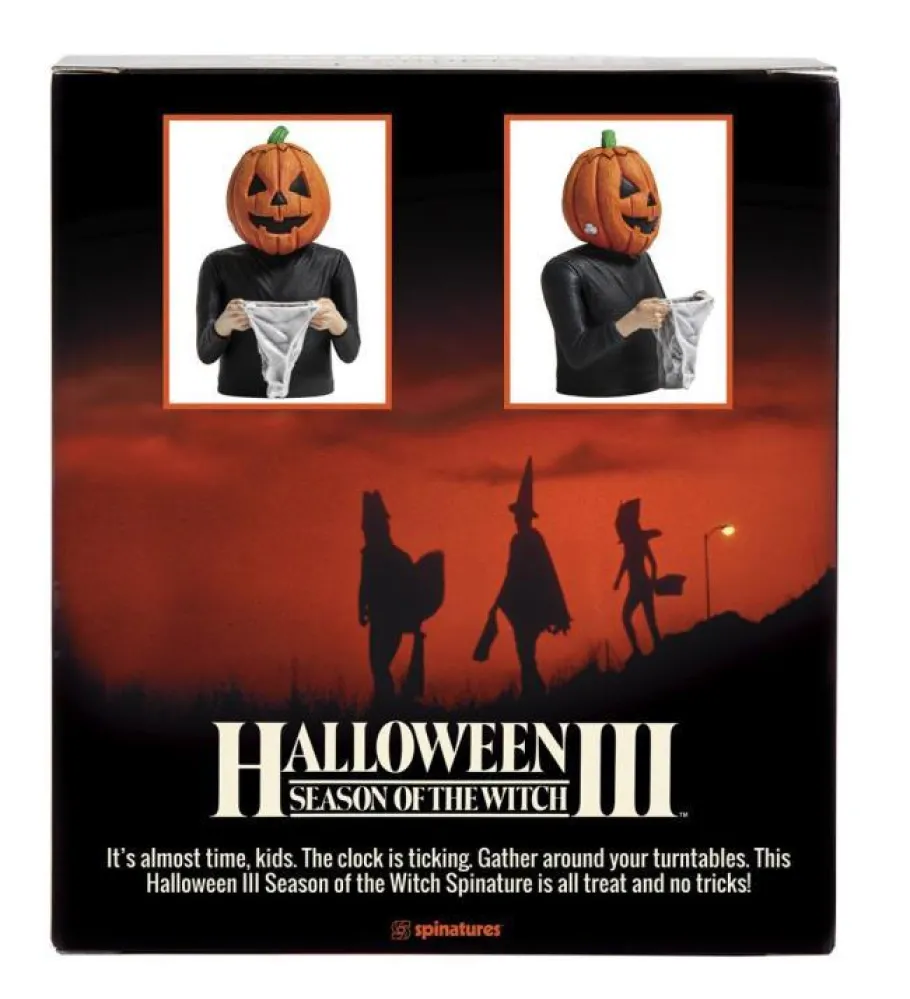 Designer Vinyl>Halloween III: Season of the Witch (1982) - Jack-o-Lantern Spinature 4” Vinyl Figure