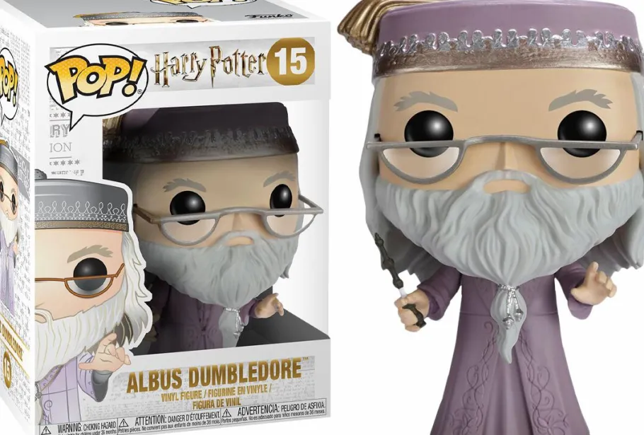 Standard Pop!>Harry Potter - Albus Dumbledore with Wand Pop! Vinyl Figure