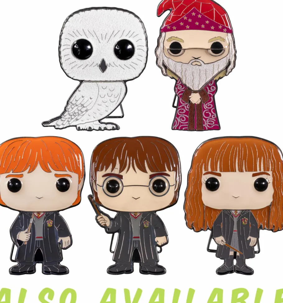 Pop! Home & Accessories>Harry Potter - Albus Dumbledore 4” Pop! Enamel Pin