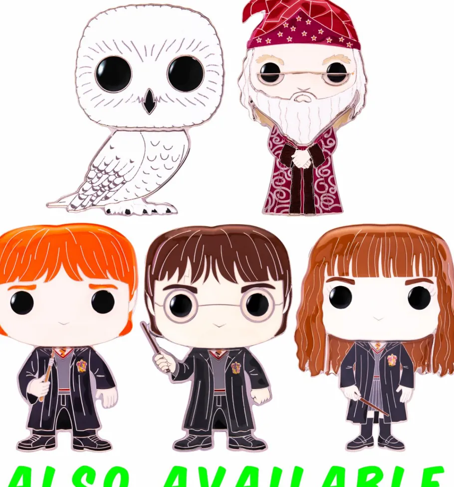 Pop! Home & Accessories>Harry Potter - Albus Dumbledore 4” Pop! Enamel Pin