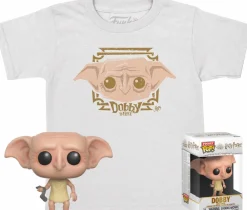 Pop! & Tee Sets>Harry Potter - Dobby Pocket Pop! Vinyl Figure & Kids T-Shirt Box Set