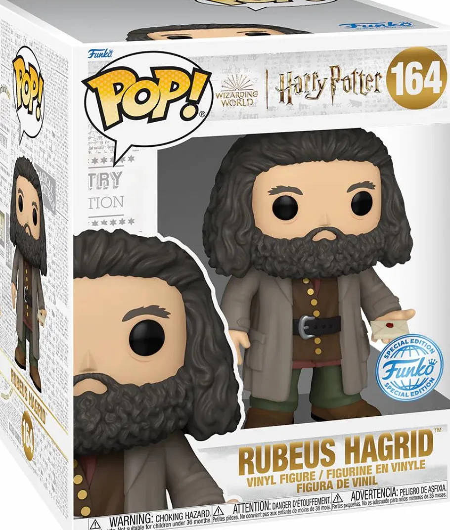 Super-Sized Pop!>Harry Potter - Hagrid with Letter Super Sized 6" Pop! Vinyl Figure