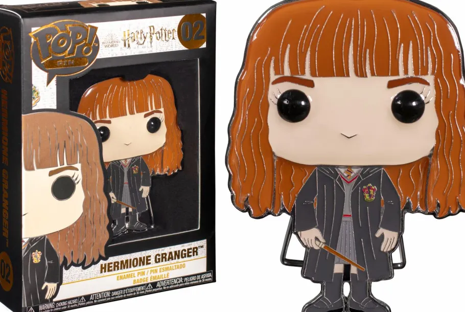 Pop! Home & Accessories>Harry Potter - Hermione Granger 4” Pop! Enamel Pin