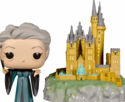 Pop! Rides & Town>Harry Potter - Minerva McGonagall with Hogwarts Pop! Town Vinyl Figure
