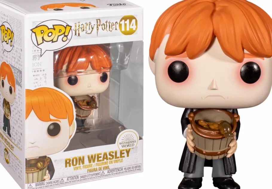 Standard Pop!>Harry Potter - Ron Weasley with Slugs Pop! Vinyl Figure