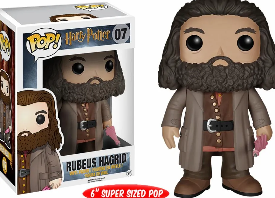 Super-Sized Pop!>Harry Potter - Rubeus Hagrid 6" Super Sized Pop! Vinyl Figure