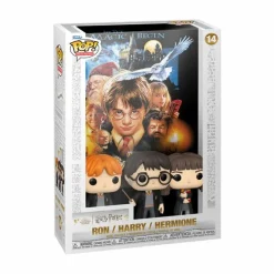 Standard Pop!>Harry Potter and the Philosopher's Stone - Ron, Harry & Hermione Pop! Movie Poster Vinyl Figure