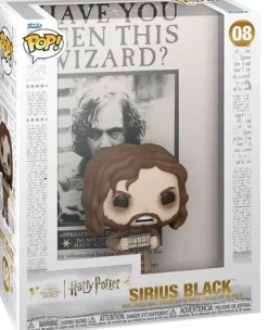 Pop! Covers>Harry Potter and the Prisoner of Azkaban - Wanted Poster with Sirius Black Pop! Covers Vinyl Figure