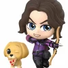 Designer Vinyl>Hawkeye (2021) - Kate Bishop & Lucky Cosbaby (S) Hot Toys Figure