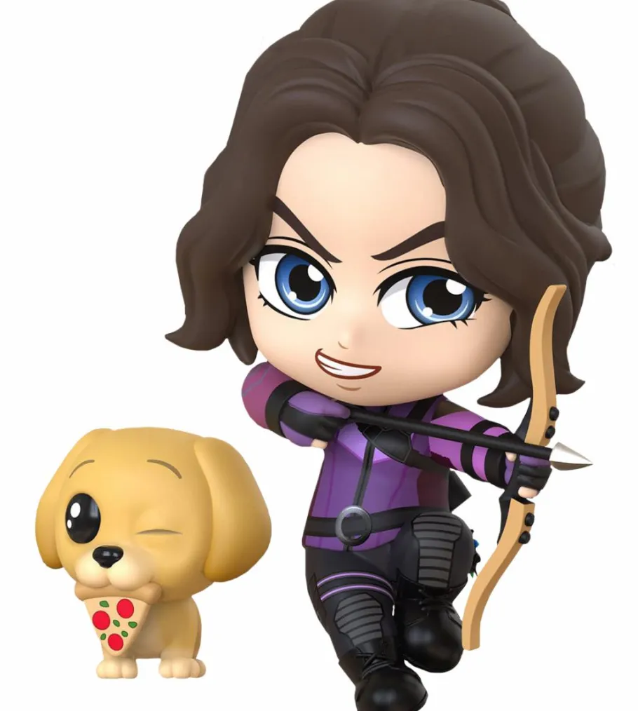 Designer Vinyl>Hawkeye (2021) - Kate Bishop & Lucky Cosbaby (S) Hot Toys Figure