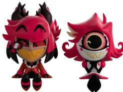 Designer Vinyl>Hazbin Hotel - Alastor & Niffty Monitor Buddiez 2.5" Vinyl Figure 2-Pack