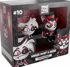 Designer Vinyl>Hazbin Hotel - Angel Dust & Husk Monitor Buddiez 2.5" Vinyl Figure 2-Pack