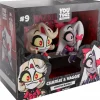 Designer Vinyl>Hazbin Hotel - Charlie & Vaggie Monitor Buddiez 2.5" Vinyl Figure 2-Pack