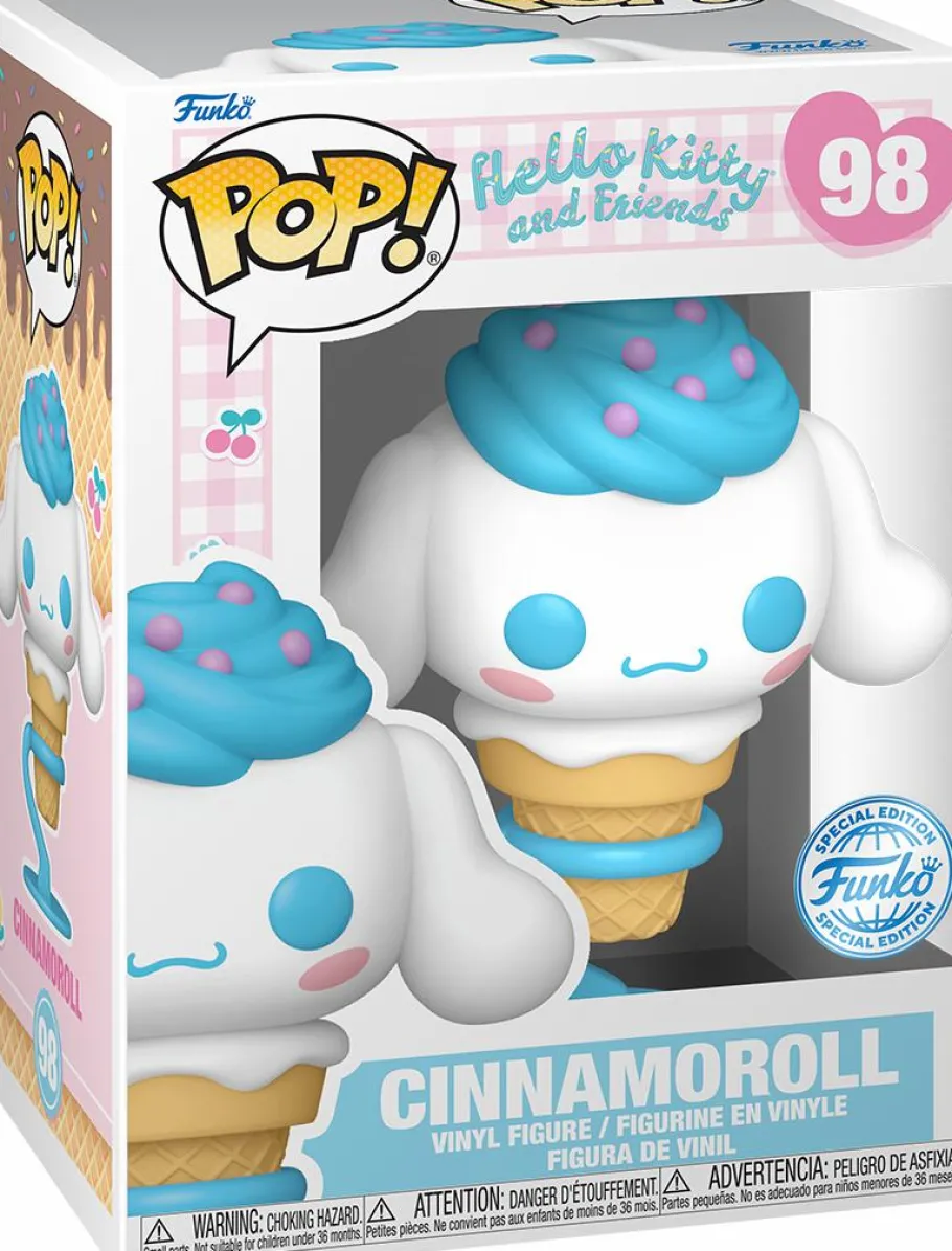 Standard Pop!>Hello Kitty & Friends - Cinnamoroll as Ice Cream Cone Pop! Vinyl Figure