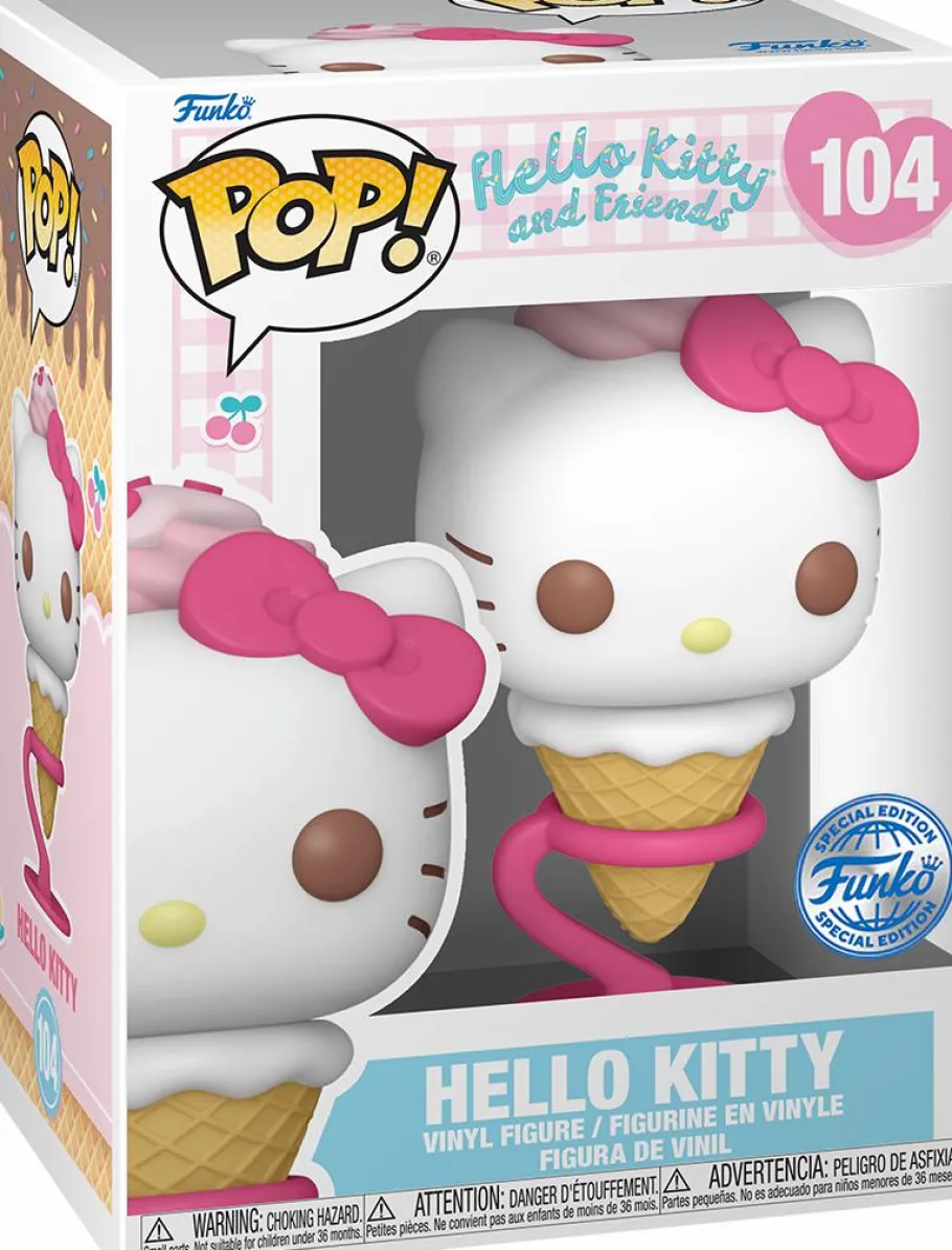 Standard Pop!>Hello Kitty & Friends - as Ice Cream Cone Pop! Vinyl Figure (Popcultcha Exclusive)