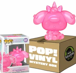 Collector & Mystery Boxes>Hello Kitty & Friends - My Melody (Translucent Pink) Mystery Box (Includes My Melody & 3 Exclusive Pop! Vinyl Figures)
