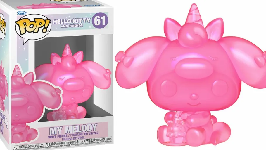 Standard Pop!>Hello Kitty & Friends - My Melody (Translucent Pink) Pop! Vinyl Figure (Popcultcha Exclusive)