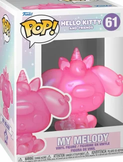 Standard Pop!>Hello Kitty & Friends - My Melody (Translucent Pink) Pop! Vinyl Figure (Popcultcha Exclusive)