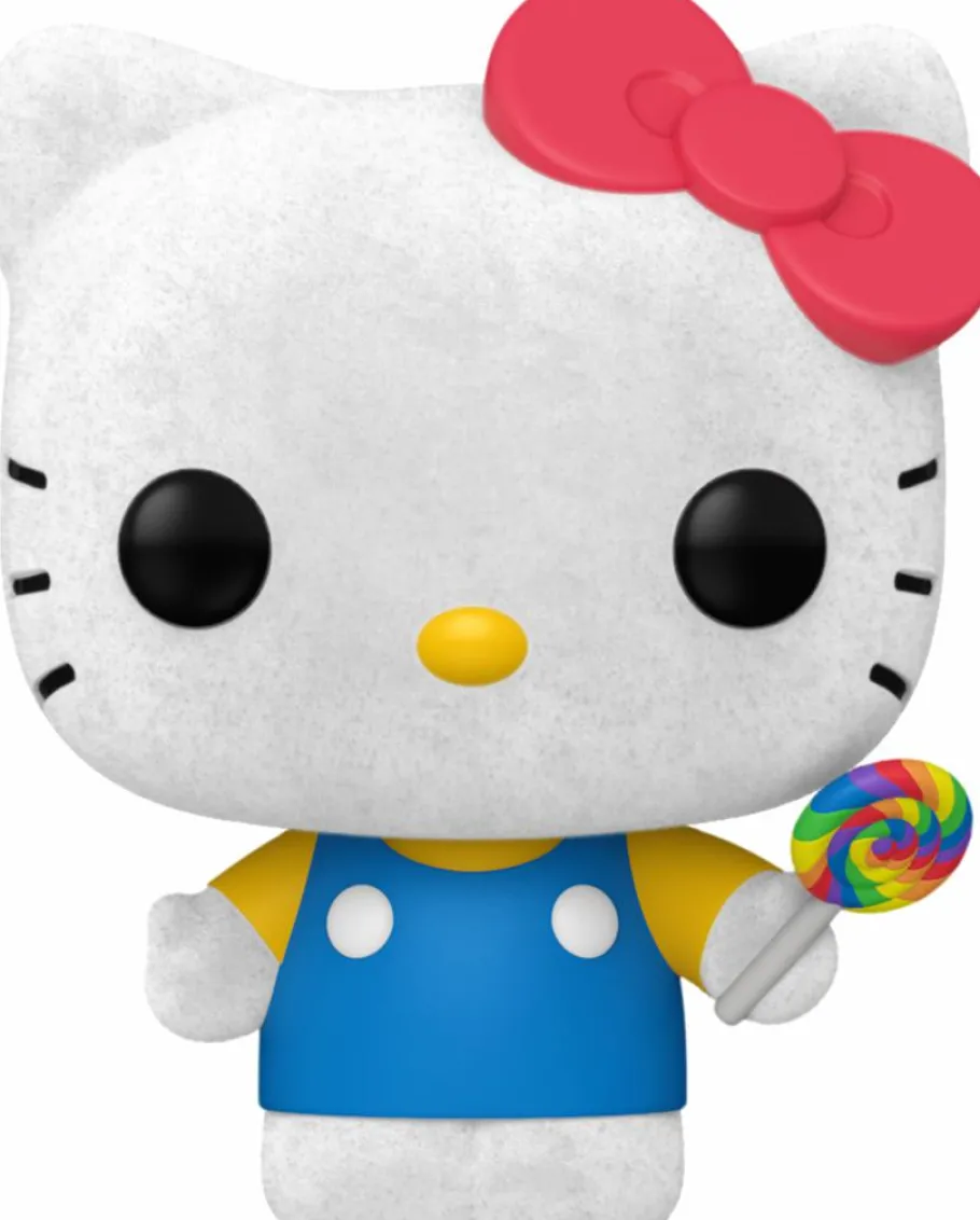Standard Pop!>Hello Kitty - with Lollipop (Flocked) Pop! Vinyl Figure